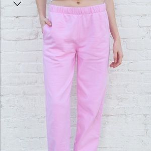 bubblegum pink rosa sweatpants